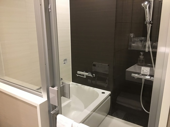 ソラリア西鉄ホテル鹿児島の浴室