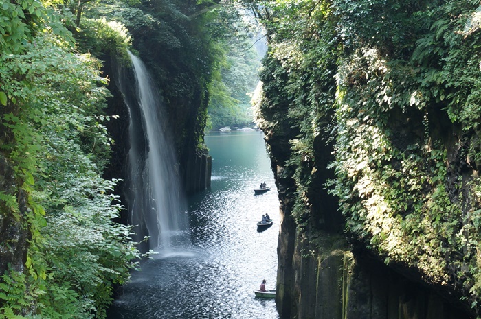 高千穂峡の真名井の滝
