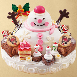 ゆめタウンのクリスマスケーキ